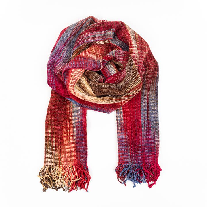 Altiplano - Wholesale Scarf - Women's - Handwoven Bamboo Chenille Scarf