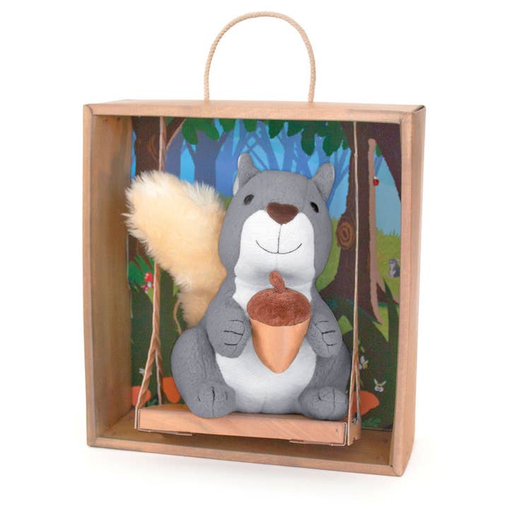 Woodland Pals Plush - Squirrel for wholesale by Apple Park