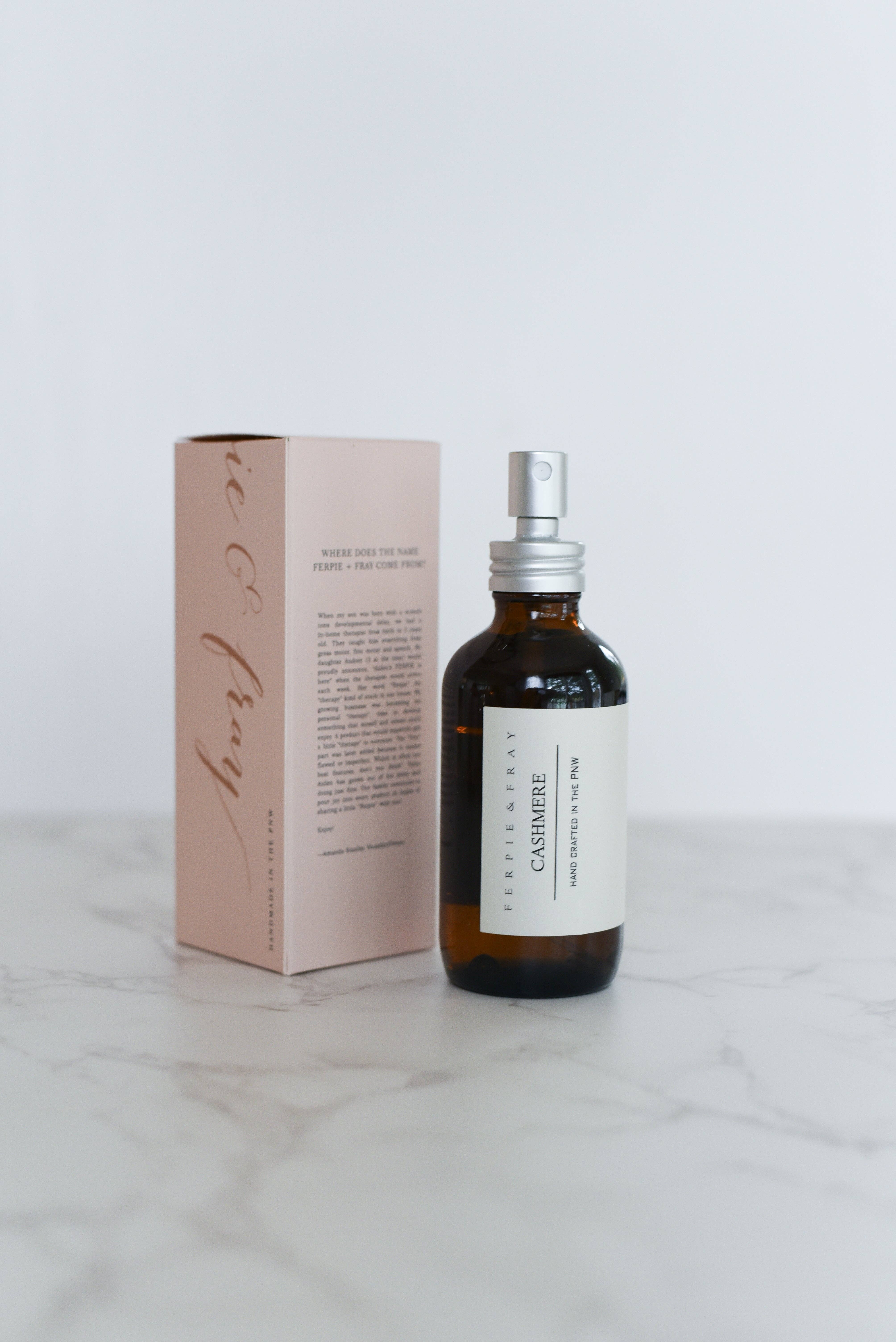 Ferpie + Fray - Wholesale Room & Linen Spray - Cashmere // Linen + Room Spray1