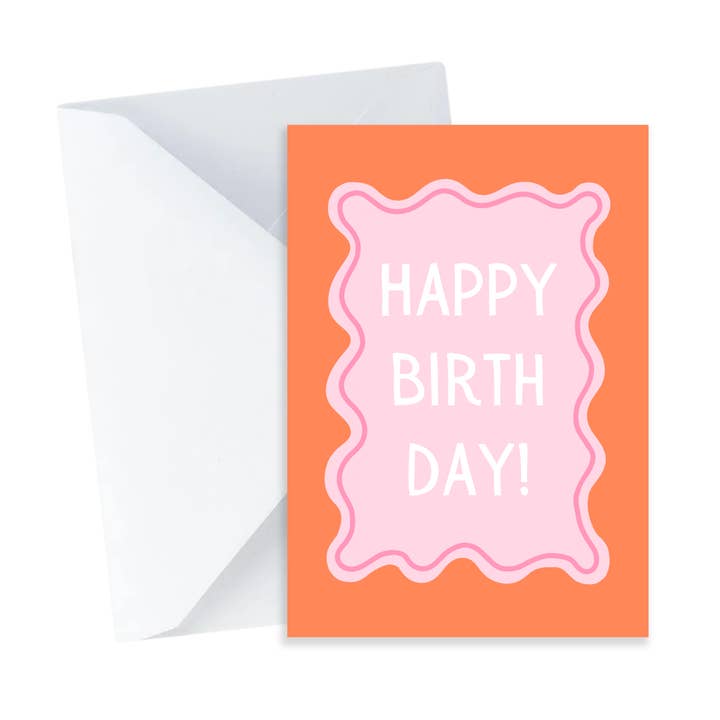 Funky Happy Birthday Card - A7 Mini Colourful Birthday Card and other Purchase Wholesale lottery scratch cards. Free Returns & Net 60 Terms on Faire trending on Faire.