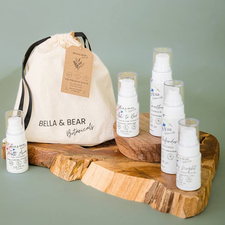 Bella & Bear Botanicals - Wholesale Facial Care Set/Kit - Twilight Natural Skincare Ritual | Professional Skincare Set15