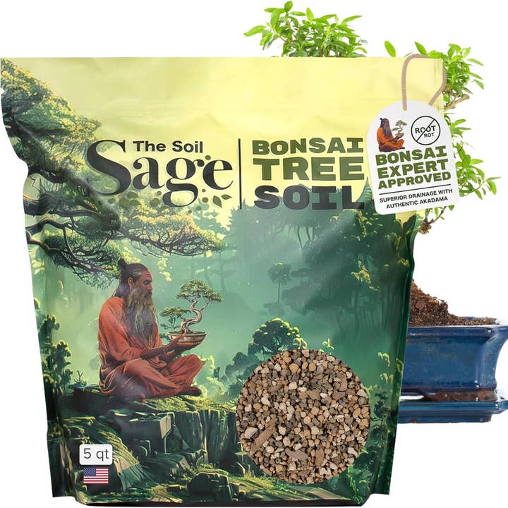 5qts/5l Premium Bonsai Potting Soil Mix - Made in U.S.A. for wholesale by The Soil Sage