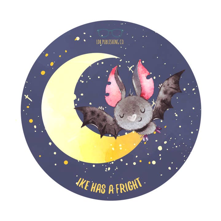 IKE A UNE PEUR - (12) COLLECTION D'AUTOCOLLANTS pour la vente par LDR Publishing Company