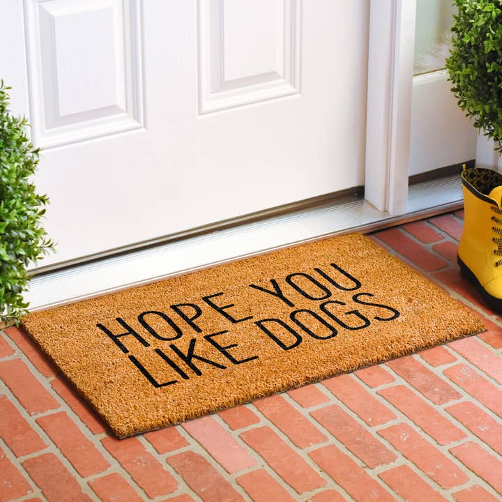 Calloway Mills - Wholesale Door Mat - Hope you like Dogs Pet Doormat2