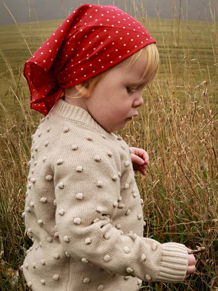 Fliink - Venta al por mayor Jersey de punto - Niños - BON DOT PULLOVER - SANDSHELL
