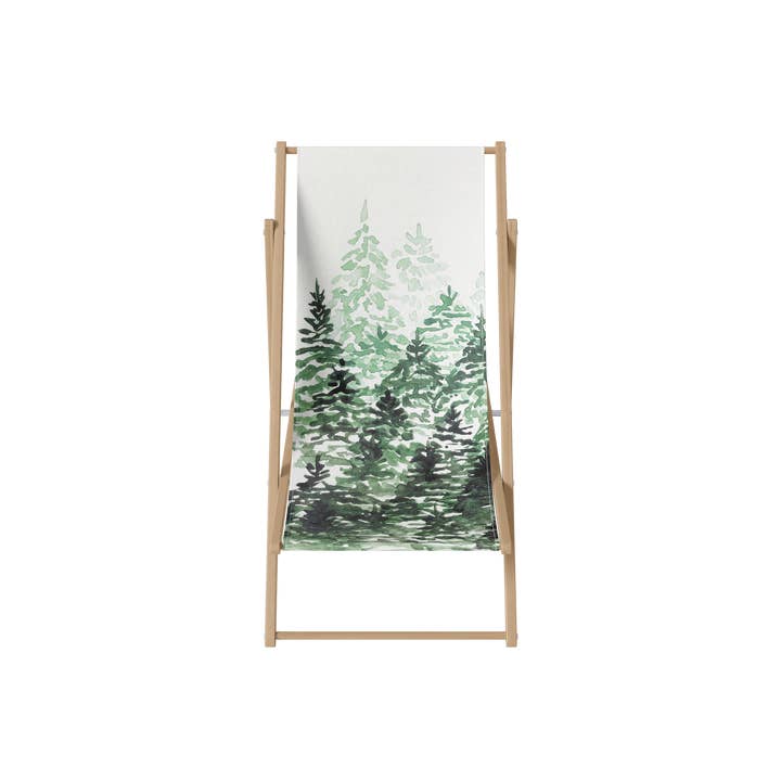 Waldliegestuhl aus Polyester und Holz für den Großhandel von Coast and Valley