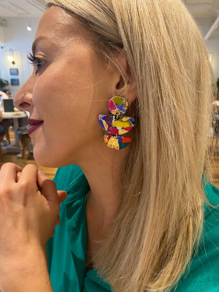 80s - Stack Earring for wholesale by No Shrinking Violet