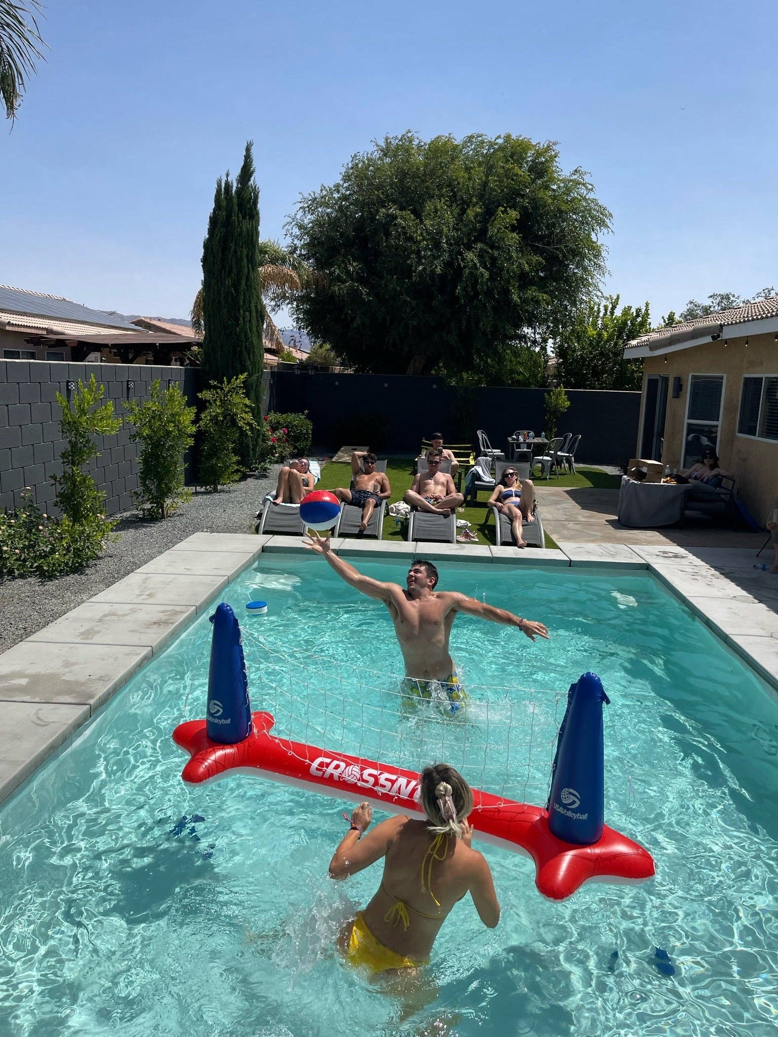 CROSSNET - Wholesale Inflatables - USAV x CROSSNET Inflatable Volleyball Net6