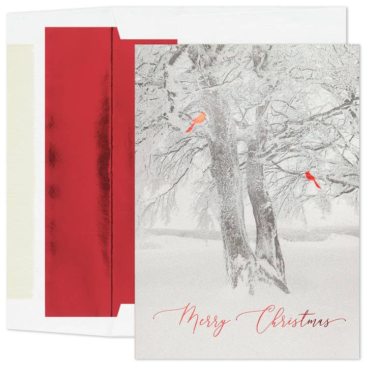 Cardinal Tree Boxed Holiday Cards for wholesale by Masterpiece Studios