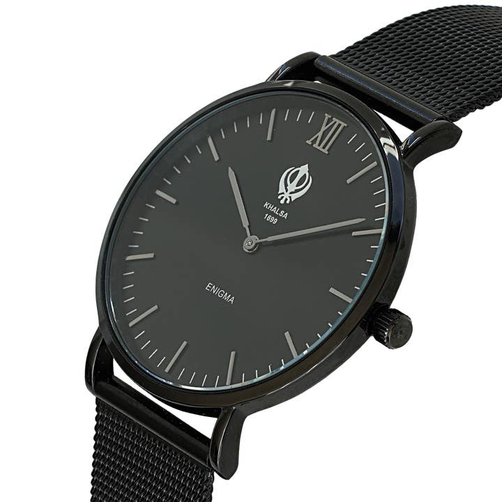 Khalsa 1699 watches – Engroshandel Armbåndsur - Herre – Stealth Black Enigma