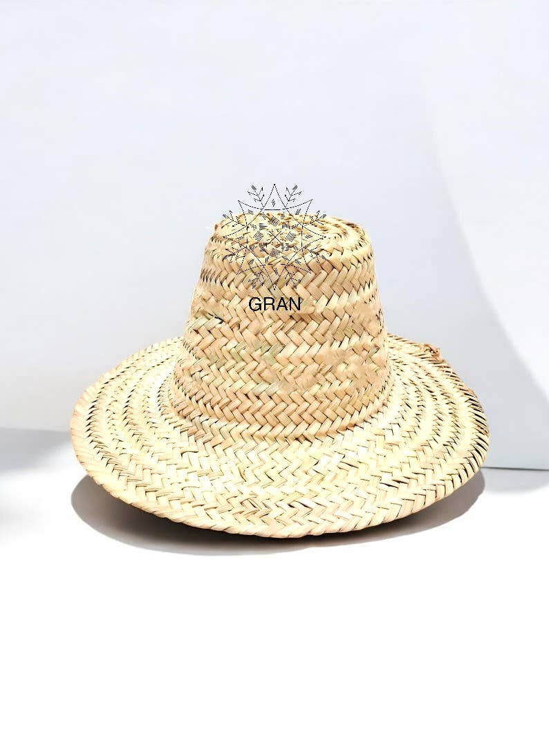 Gran Wholesale - Venta al por mayor Sombrero de paja - Unisex - Sombrero de paja de playa marroquí hecho a mano1
