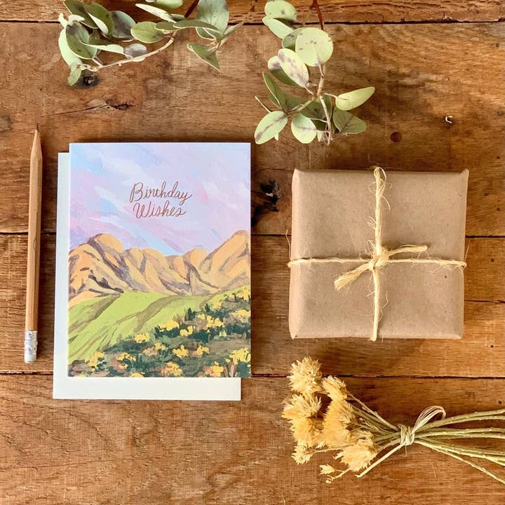 Little Salt Wagon - Wholesale Birthday Card - Birthday Wishes Mountain Greeting Card For Him2