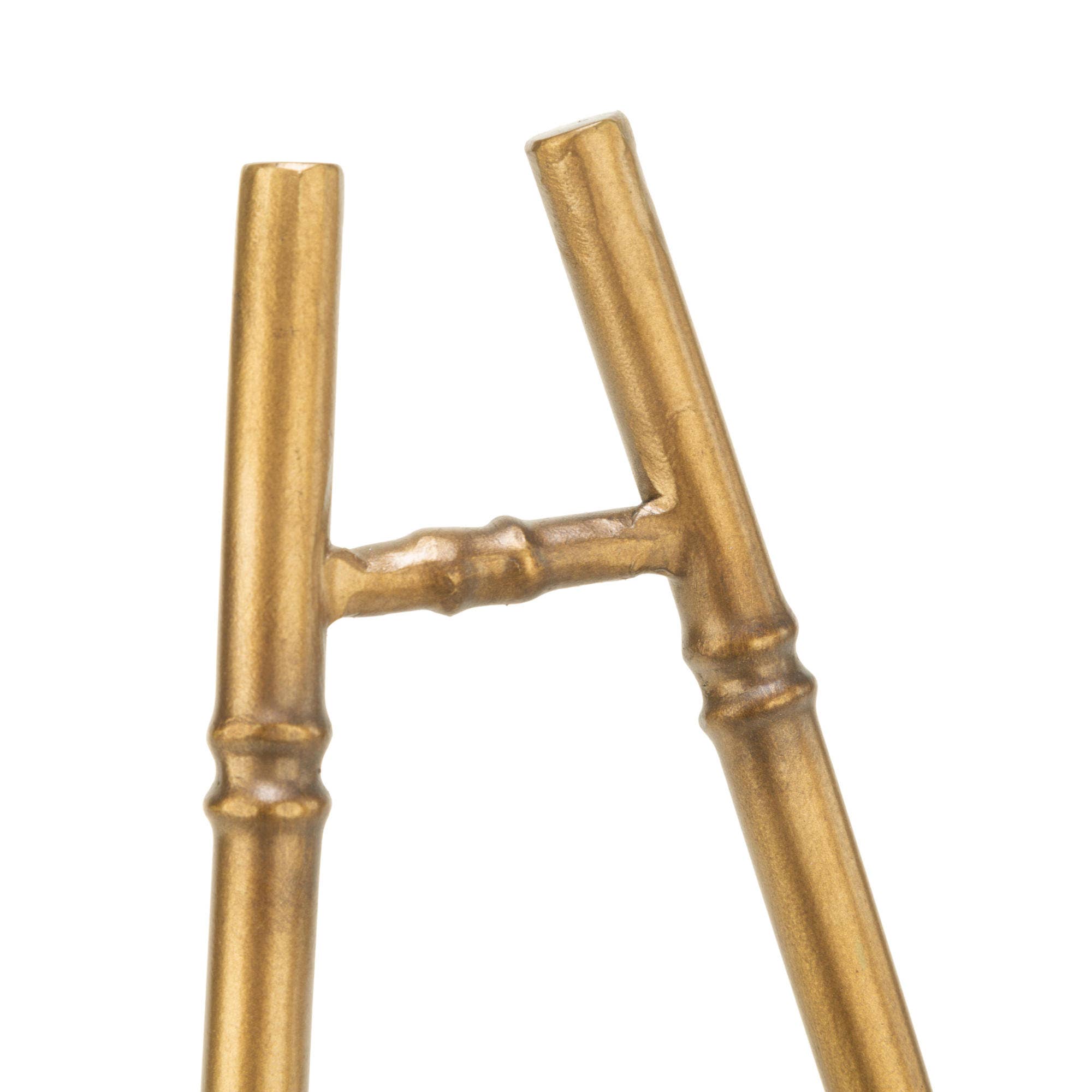 Tripar International - Wholesale Easel - Tabletop 13" Metal Bamboo Style Easel3