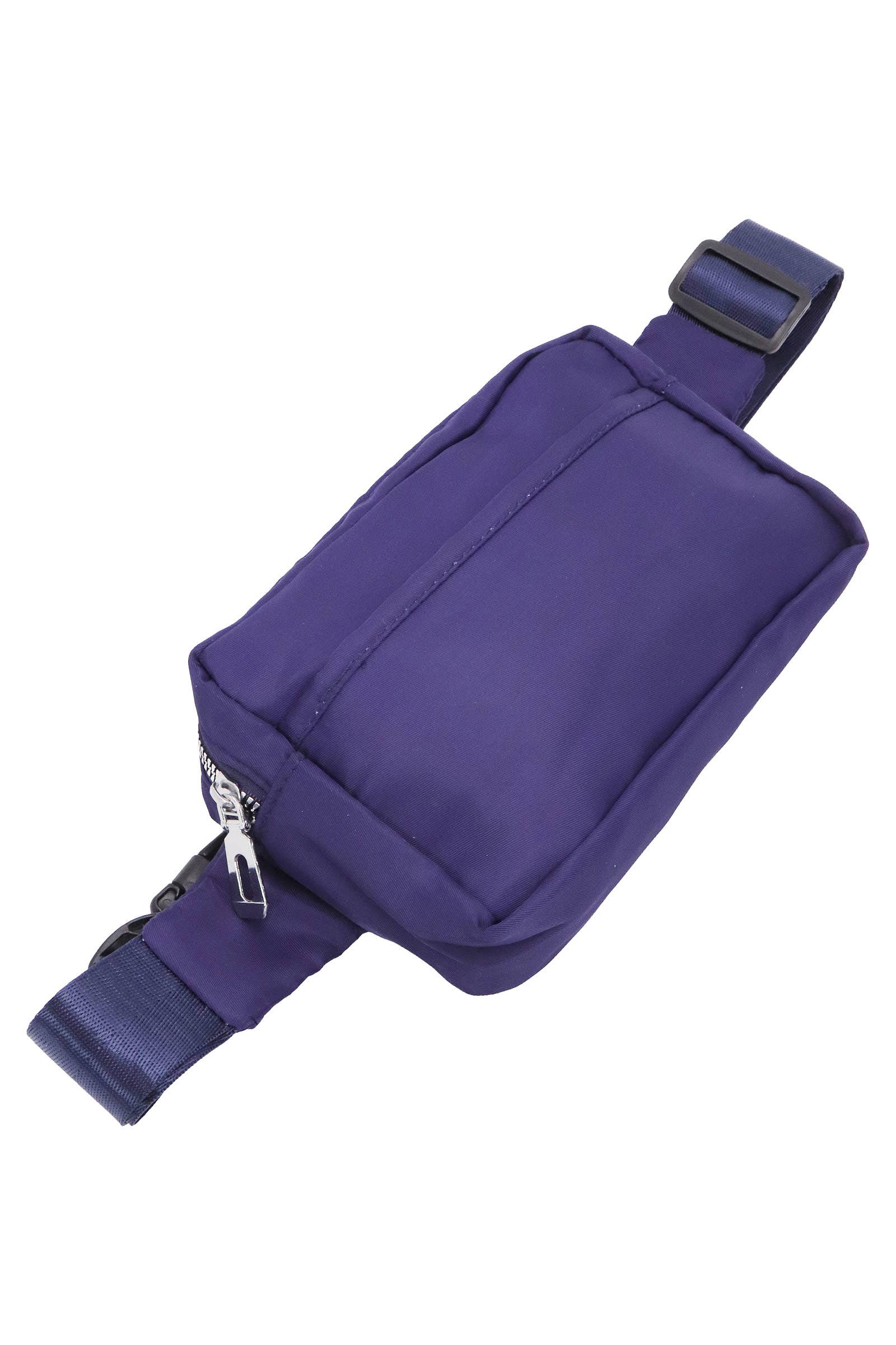 ASSORTED Minimal Matte Solid Belt Bum Fanny Pack for wholesale on Faire10