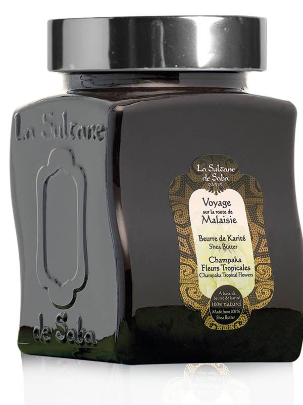 Beurre de Karité - Malaisie - Jasmin et fleur tropicale pour la vente par La sultane de Saba