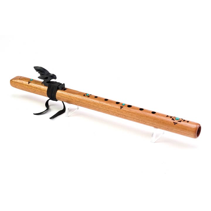 High Spirits Flutes – wholesale Musikinstrument – Sparvhök 'A' Spansk Ceder med Turkos