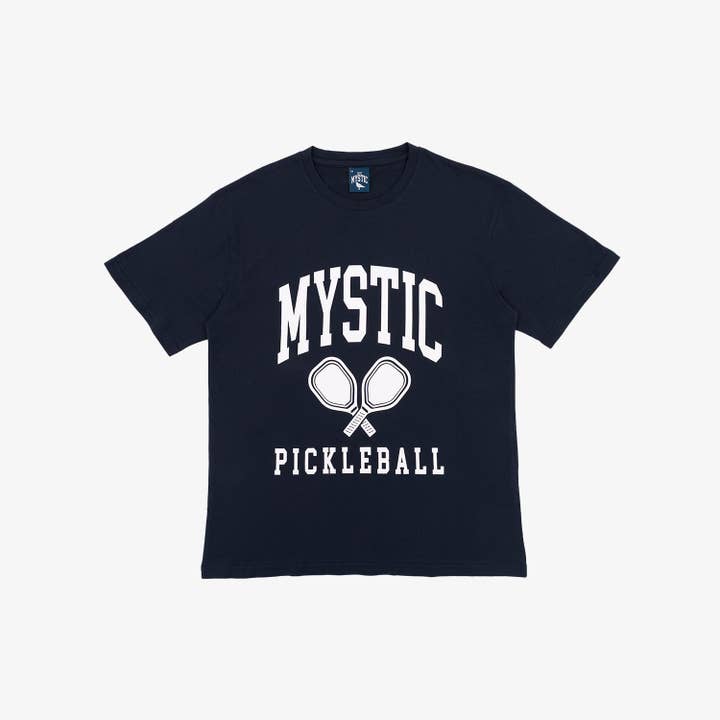 Mystic Pickleball T-shirt i marinblå för wholesale av The Just Brand
