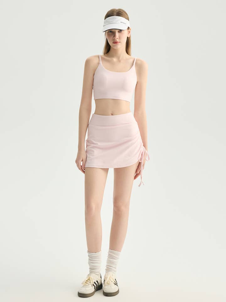 Esther Sports Bra and Adjustable Wrap Skirt 2-Piece Set for wholesale by 91thelabel