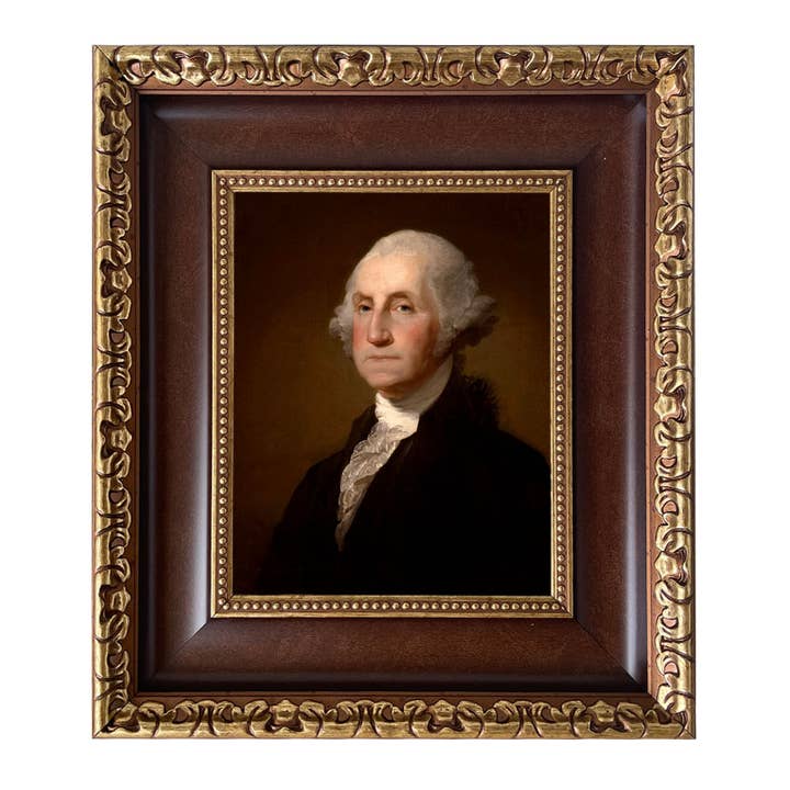 Madison Bay Co. - Historical Home Decor Reproductions – wholesale Konsttryck – George Washington av Gilbert Stuart Vintage Målning Tryck31