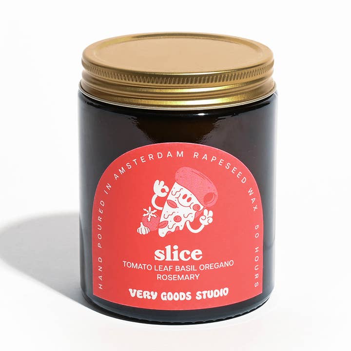 Bocaux en verre ambré SLICE/170 ml/45-50 heures pour la vente par Very Goods Studio
