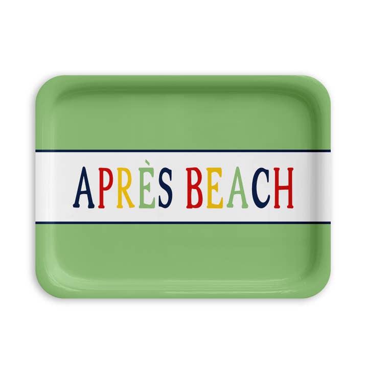 The Muddy Dog - Wholesale Serving Tray - Après Beach Serving Tray: Three Sizes