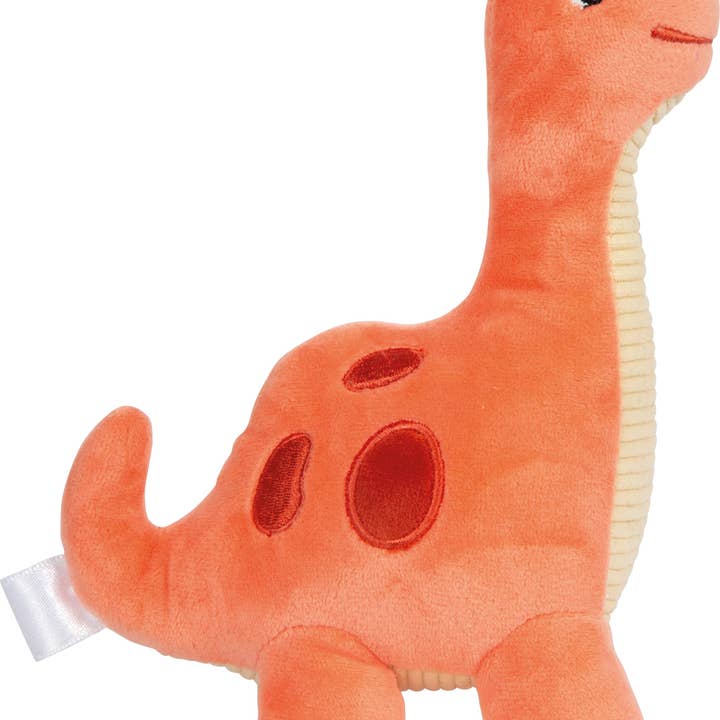 small foot - Wholesale Wood Toy - Kids - Cuddly toy dinosaur red "Dino" | Stuffed animal1