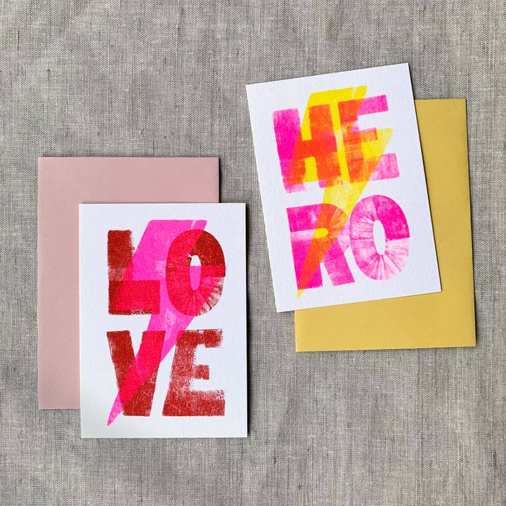 Togethery - Wholesale Love Card - A7 card / Flash / Love / Hero