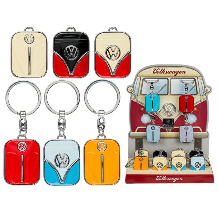 Out of the blue KG - Wholesale Keychain - Unisex - Metal keychain, VW Bus,