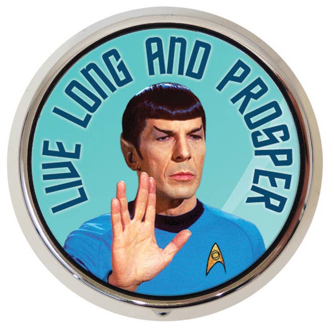 Unemployed Philosophers Guild - Wholesale Pill Organizer - Spock Pill Box