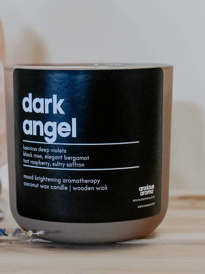 Dark Angel kristallen kaars voor wholesale door Anxious Aroma