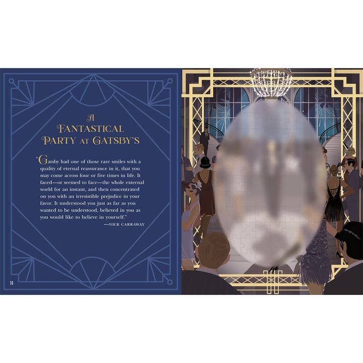 Macmillan Publishers - Wholesale Display Book - Sticker Jigsaw: The Great Gatsby3