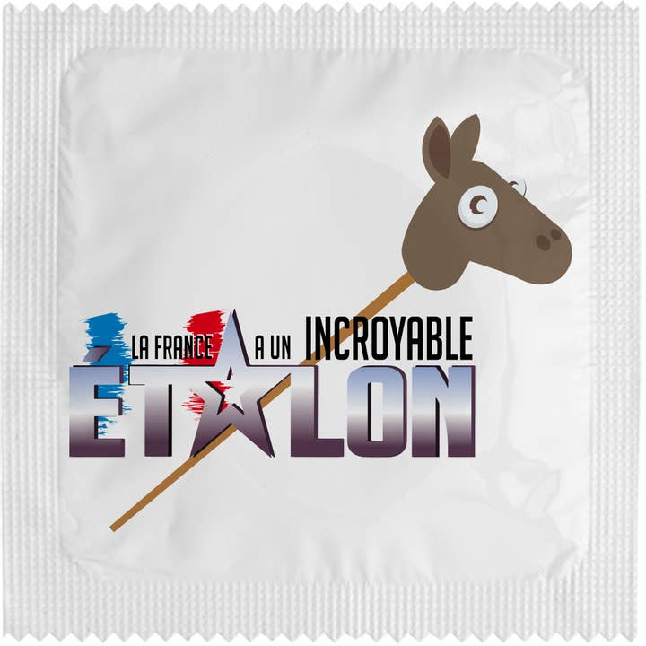 CALLVIN EU - Wholesale Gag Gift/Novelty Gift - Condom : Préservatif: La France à un incroyable étalon1