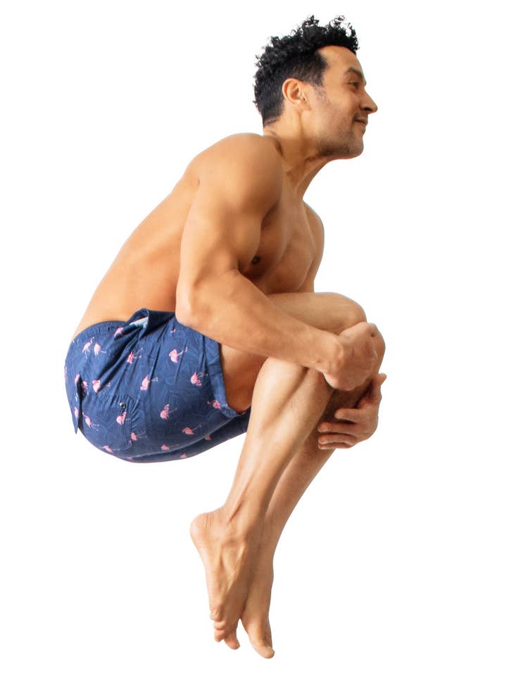 Cabo 6.5" Navy Flamingos for wholesale by boto