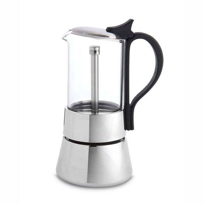 HIC - Harold Import Co. - Wholesale Kitchen Tool/Gadget - Fino Glass Top Espresso Coffee Maker, 4 Cup0