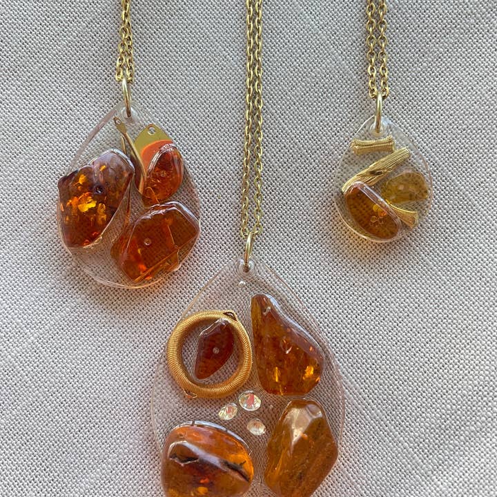Baltic Amber Bundle 1 for wholesale by Retro Ruby Jewels