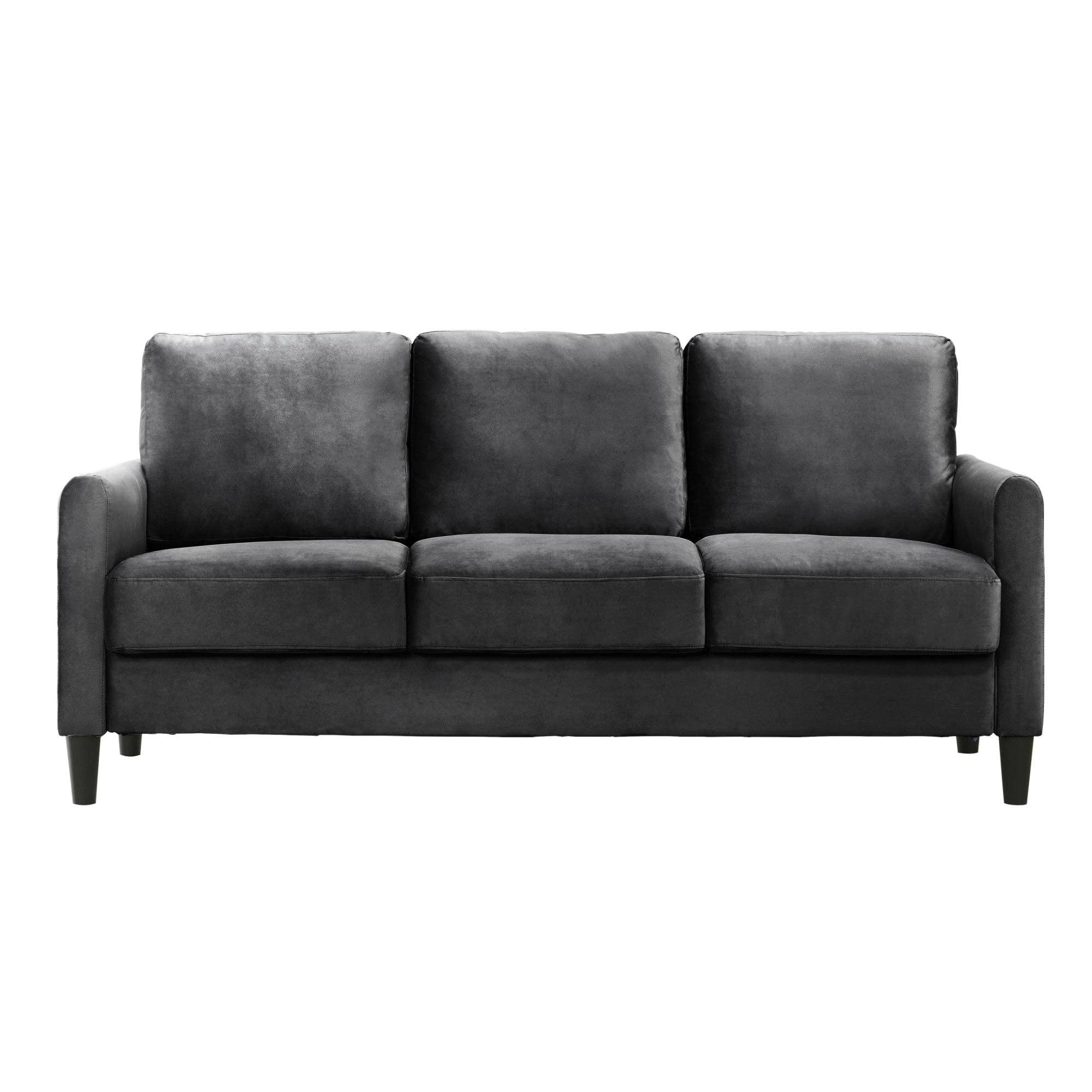 Home Design - Wholesale Sofa - Home Design Airell Velvet Arm Sofa5