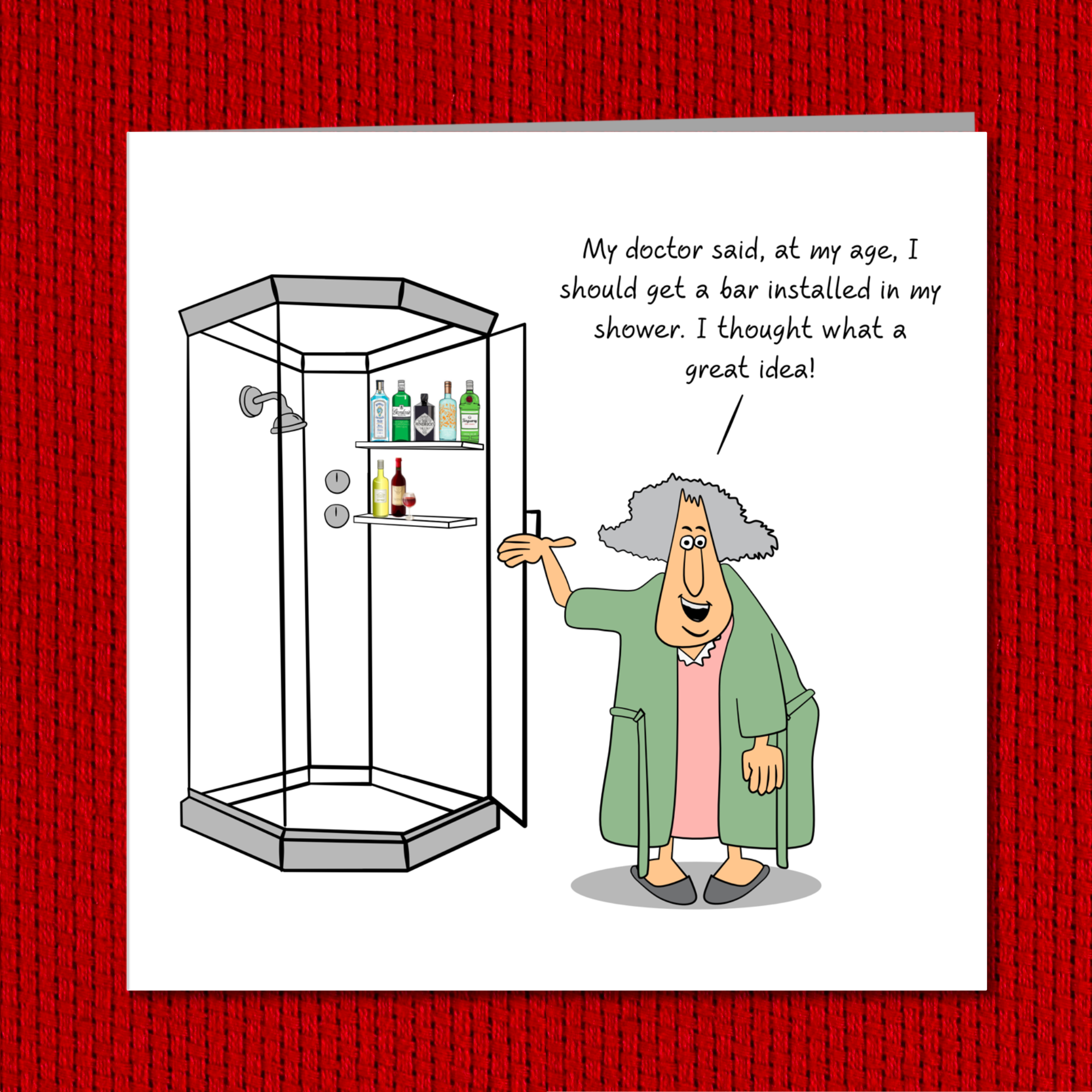 Swizzoo Cards – wholesale Birthday card – Funny Birthday card 50th 60th 70th Birthday for Wife Mum Grandmother Female Friend- Old aged age - Funny, humorous and fun3