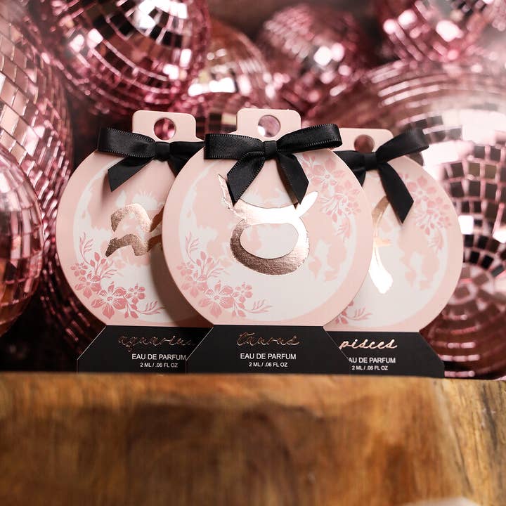 Zodica Perfumery - Wholesale Perfume/Eau de Toilette - Zodiac Perfumette Card Pink