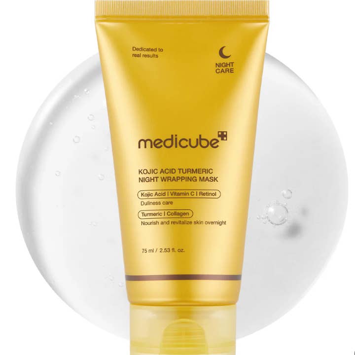 MEDICUBE Kojic Acid Turmeric Overnight Wrapping Mask for wholesale by Best Beauty Group