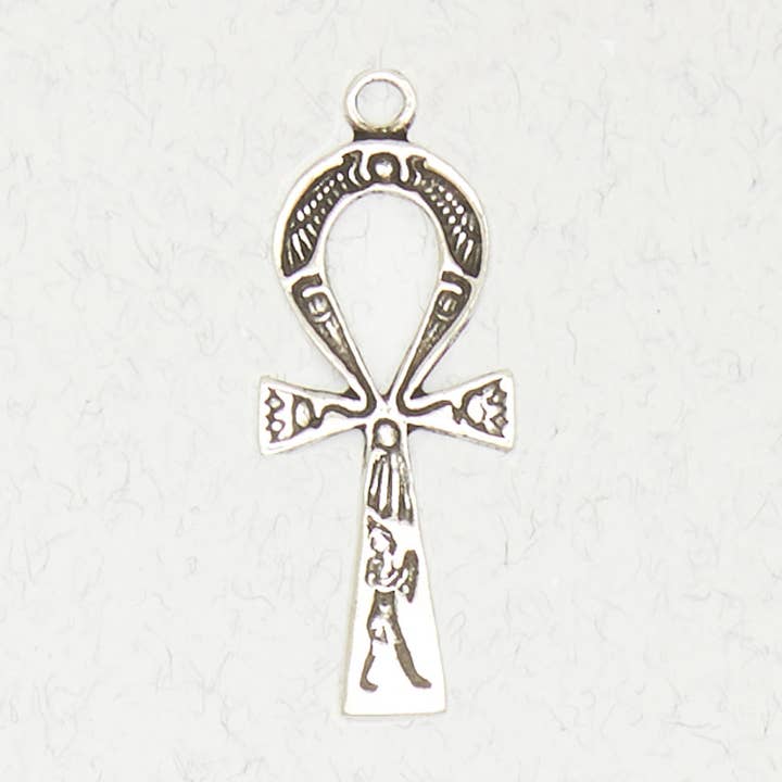 Egyptian Pewter Pendant Necklace - Ankh for wholesale by Nirvana LLC
