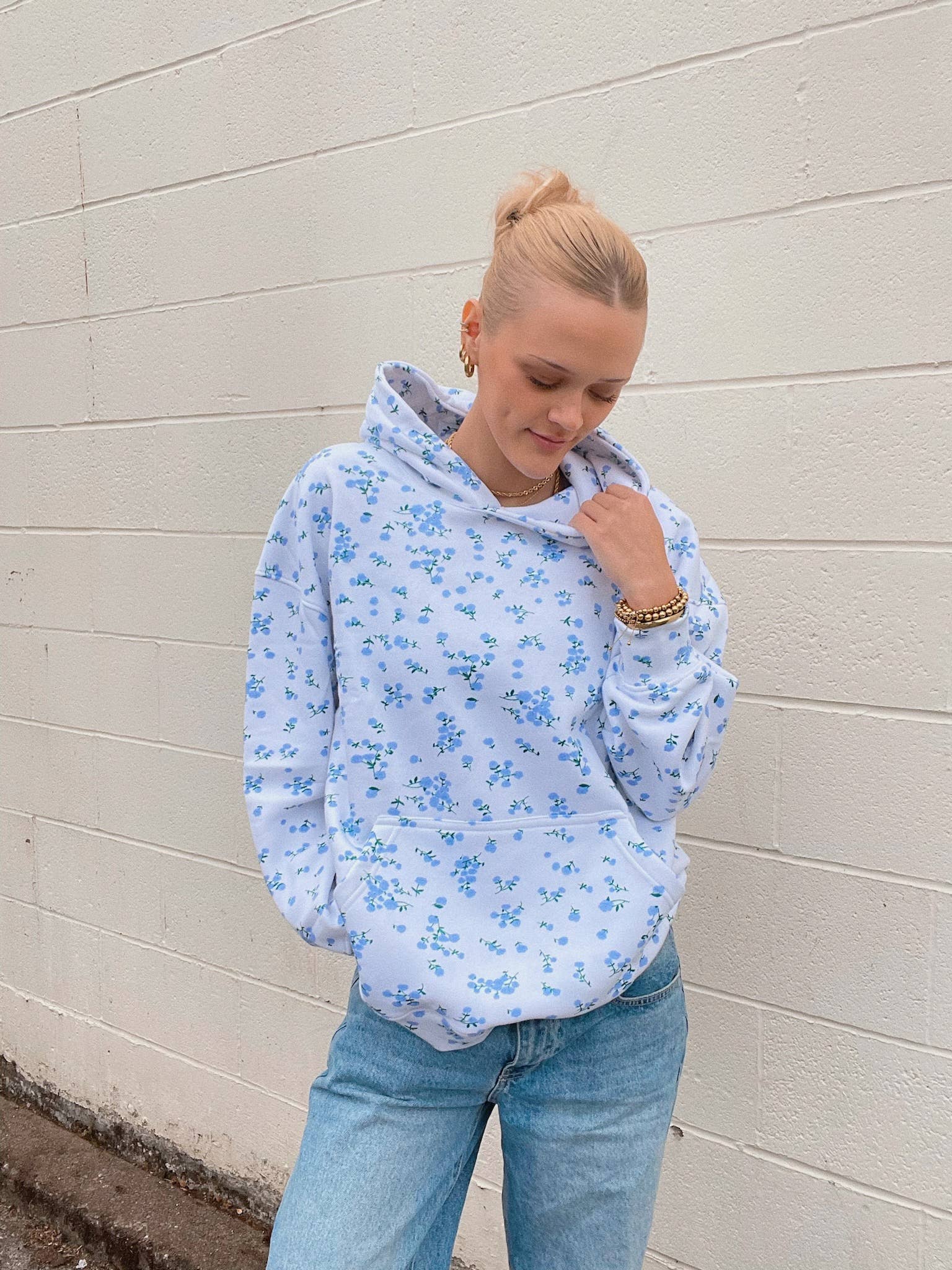 Happy Hour - Wholesale Hoodie - Women's - Floral Hoodie-Customizable(State/City) Embroidery 6