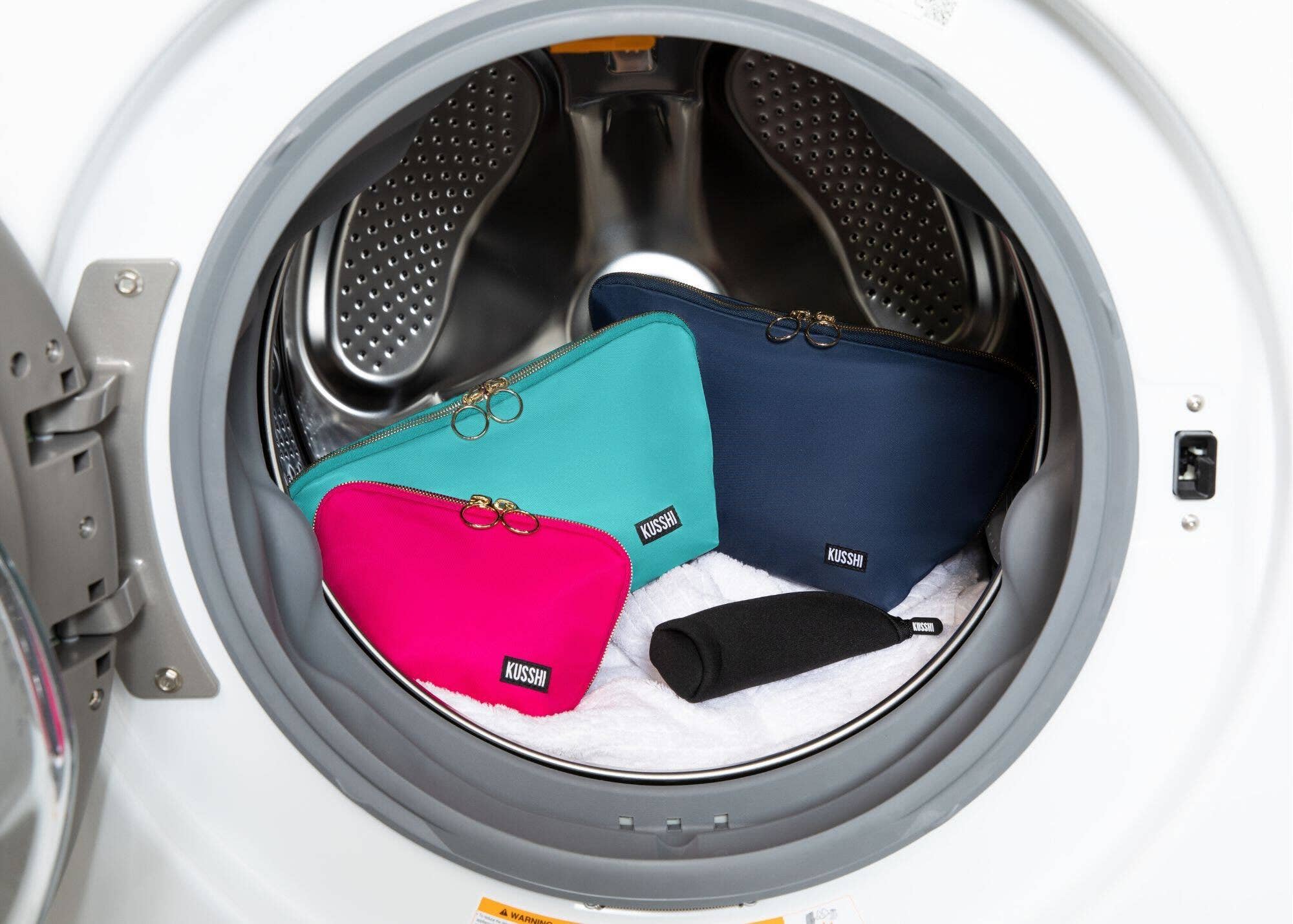 KUSSHI - Wholesale Makeup/Cosmetic Bag - Signature Makeup Bag-Machine Washable Medium Cosmetic Bag12