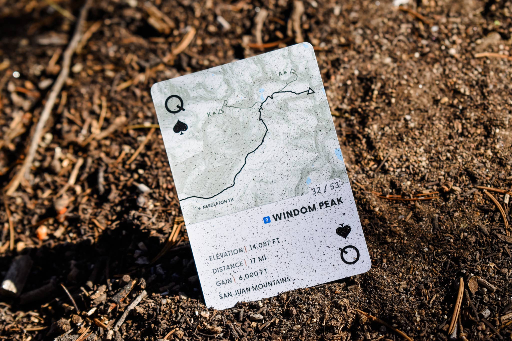 Pine + Ember – Cartas de jogar por atacado – Cartas de jogar Colorado 14ers3