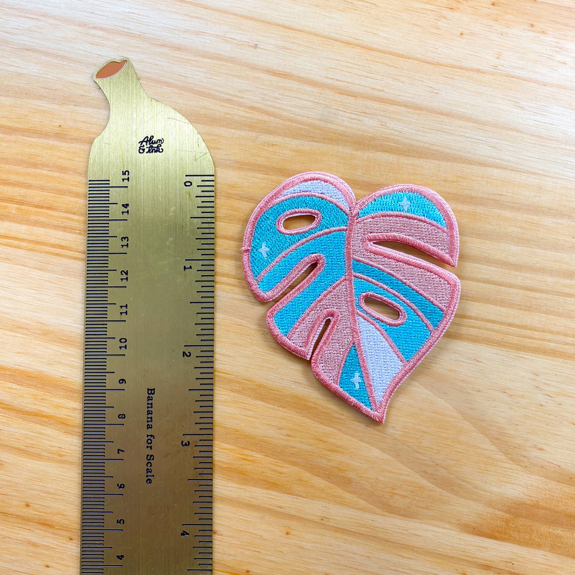 Chelzart - Wholesale Patch - Monstera Leaf Embroidered Patch | Plant Iron on Patch6