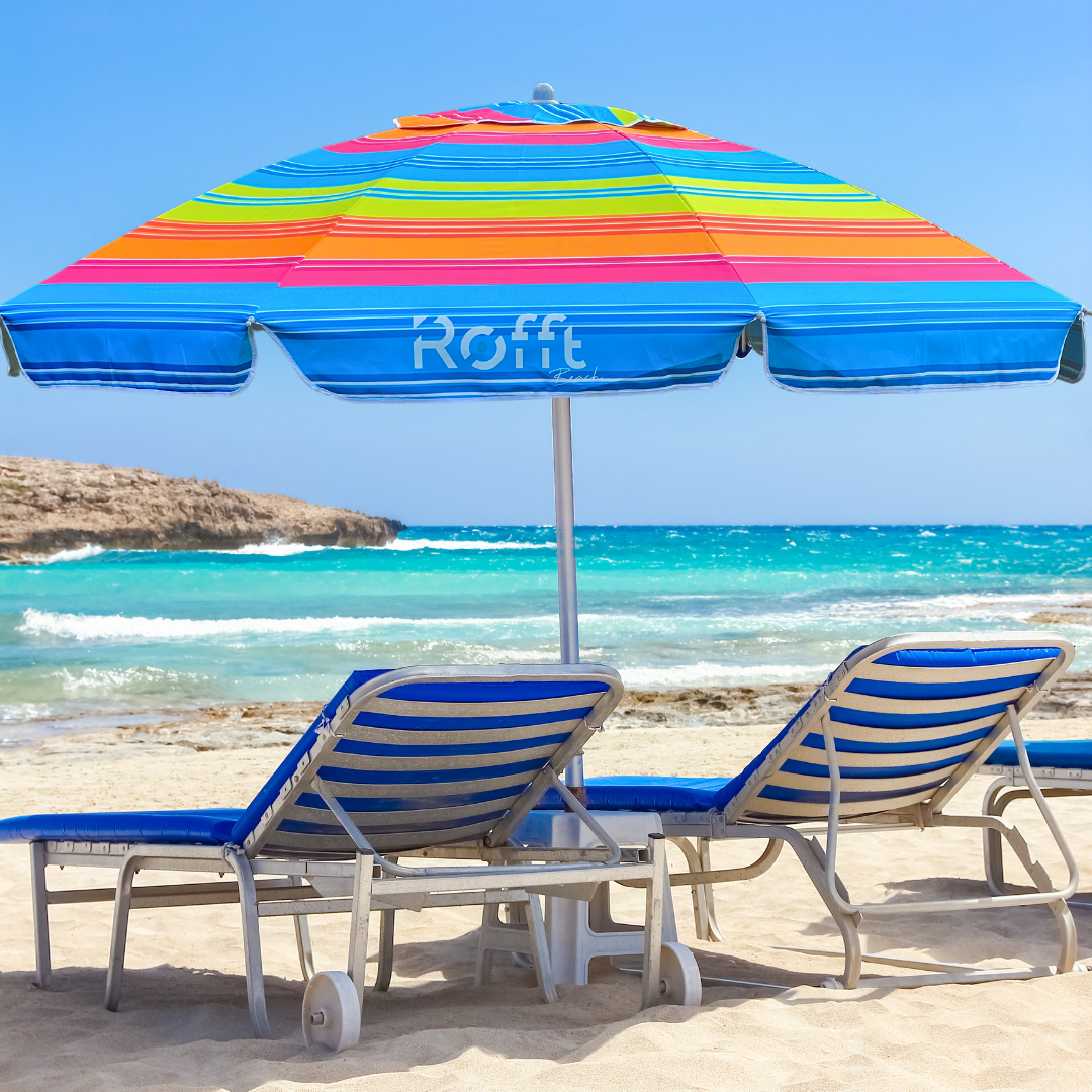 ROFFT USA LLC - Vendita all'ingrosso Ombrellone da spiaggia - Ombrellone da Spiaggia ROFFT 2 m in acciaio e alluminio resistente55