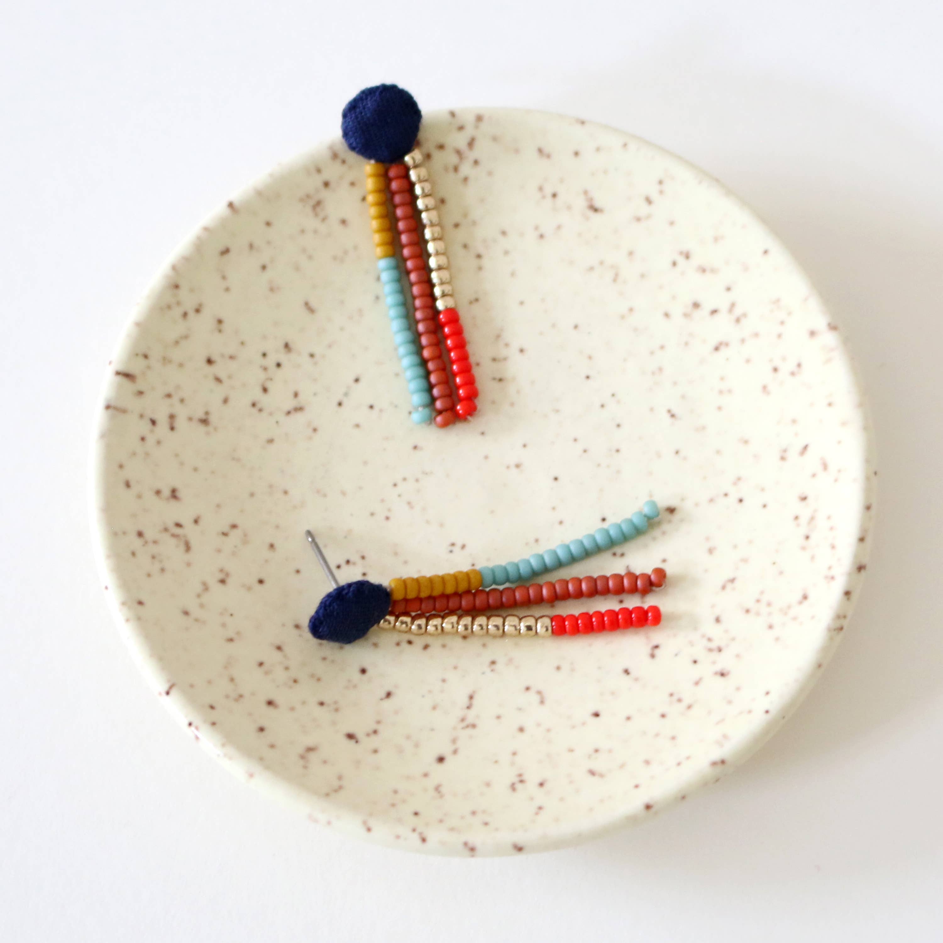 ashdel - Wholesale Dangle Earrings - Line Drop Studs5