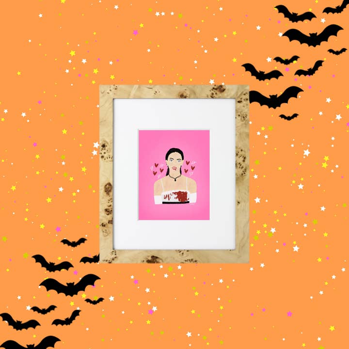 Jennifer's Body Print | Megan Fox | Jennifers Body | Halloween Art | Giclee Print | Illustration | Cult Classic | Scary Movie | Nashville for wholesale by Facing the Sunshine Stationery + Design