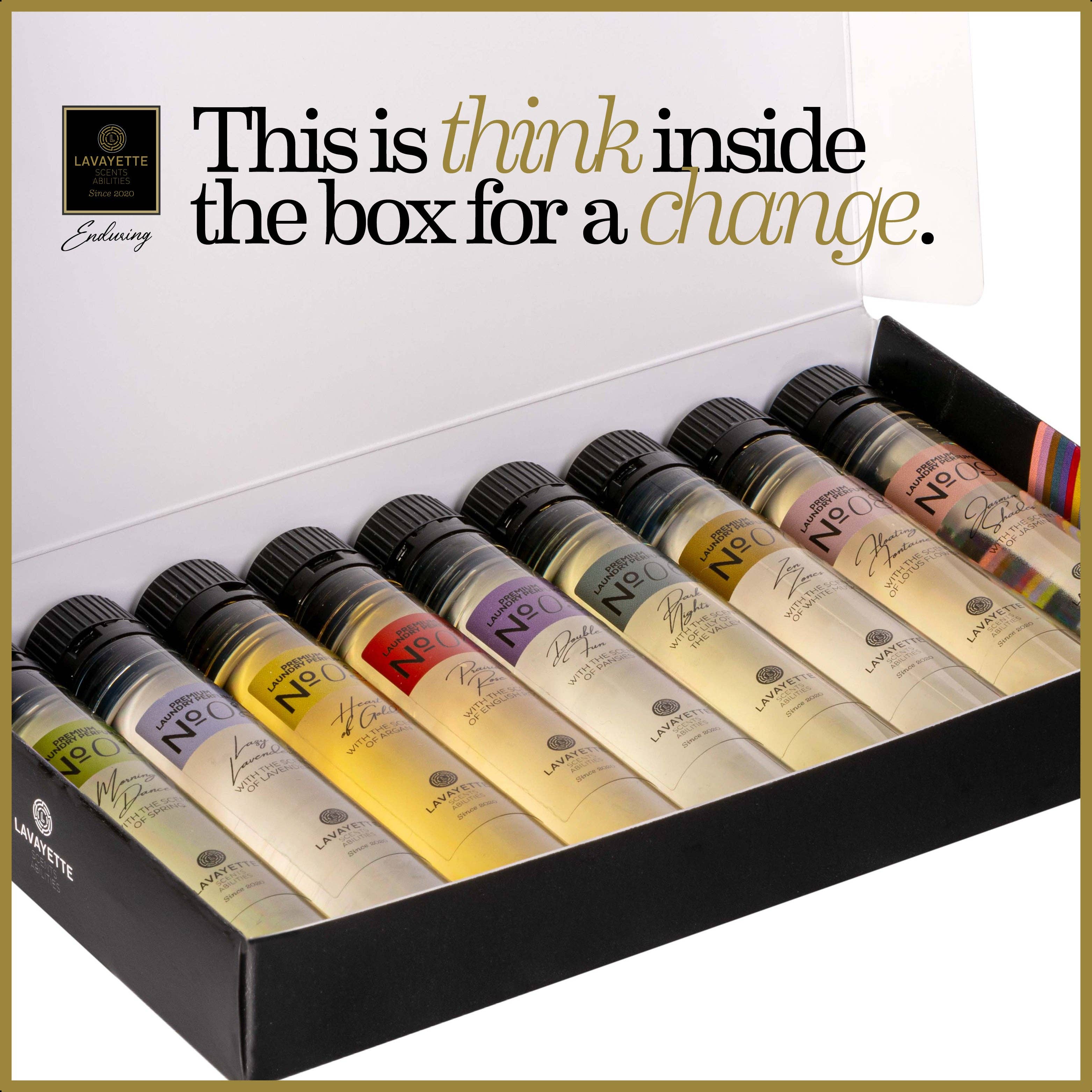 Lavayette - Wholesale Fragrance Set - Lavayette Premium Wash Perfume Tasting Pack 9x25ml1