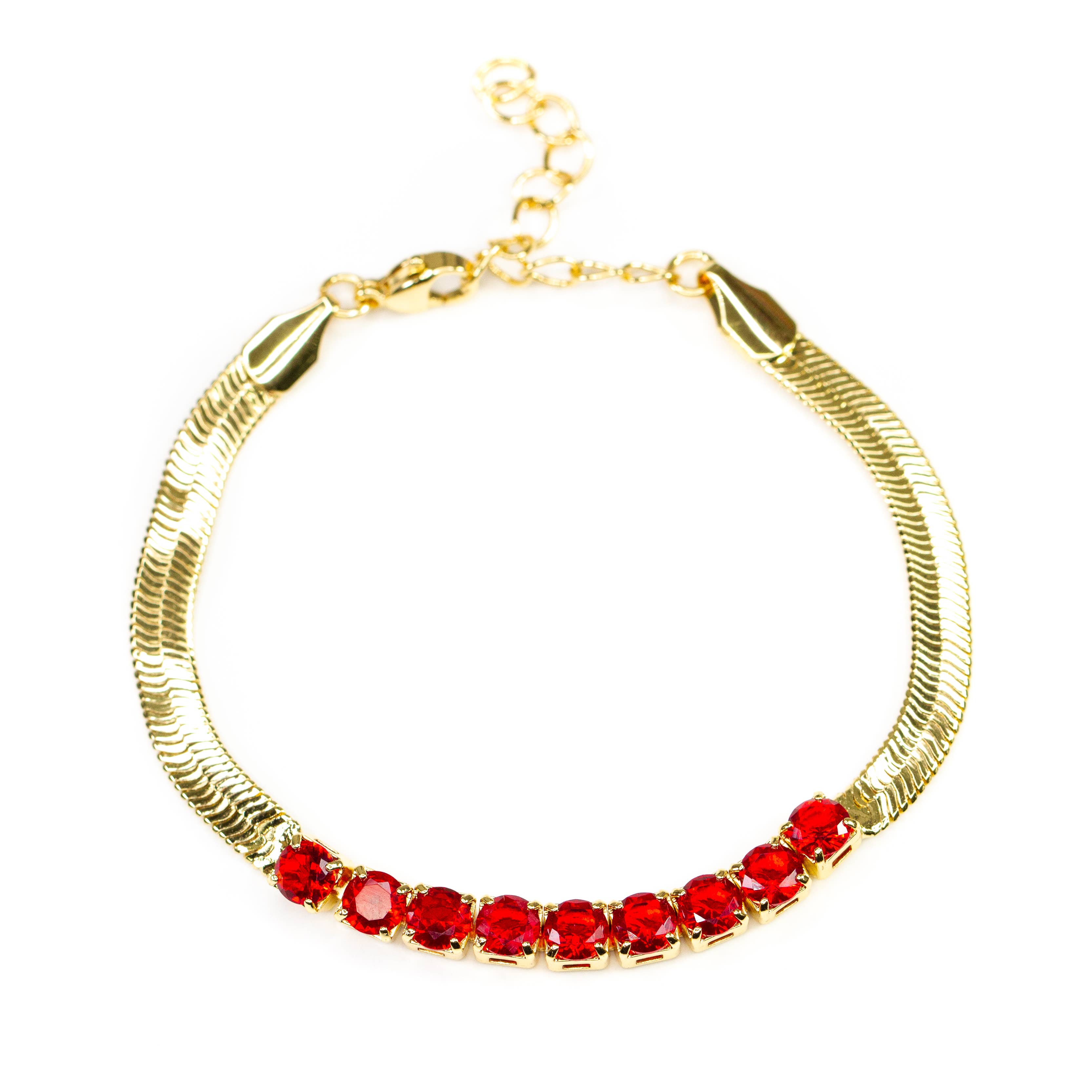 Savvy Bling - Venta al por mayor Juegos de joyas - Pulseras y collares rojos para el Día del Juego41