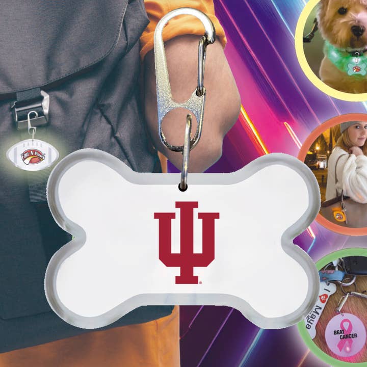 Indiana Personal Illumination Device Dog Bone for wholesale by Fanapeel / Gamefaces